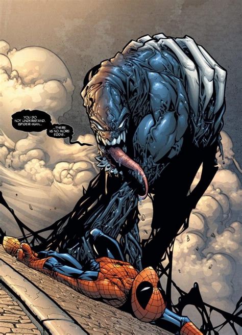 Spider Man And The Venom Symbiote From Peter Parker Spider Mans The