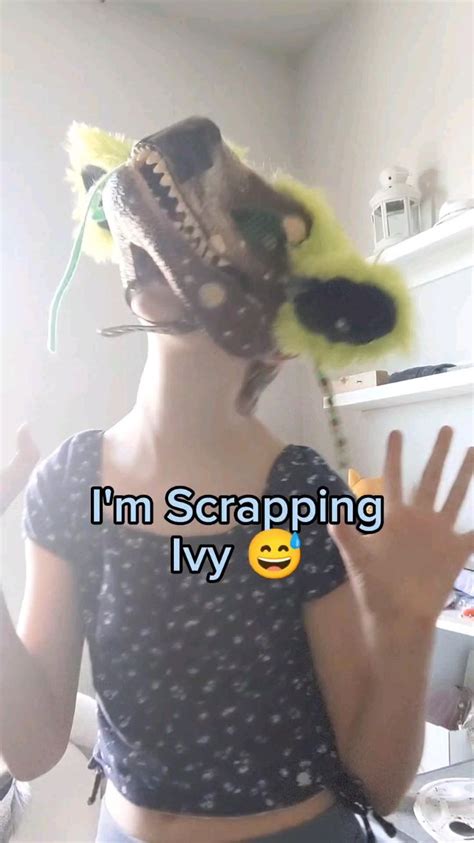 I M Scrapping Ivy 😅 Furry Art Furry Foam Crafts
