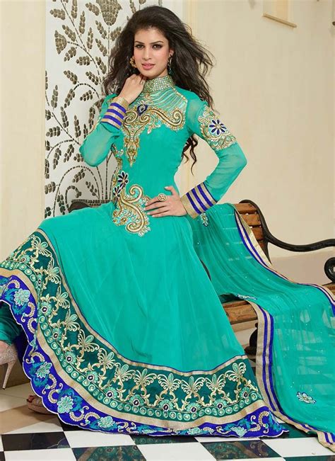 152 Gorgeous Green Anarkali Suit Frock Design Frocks For Girls Party Wear Dresses