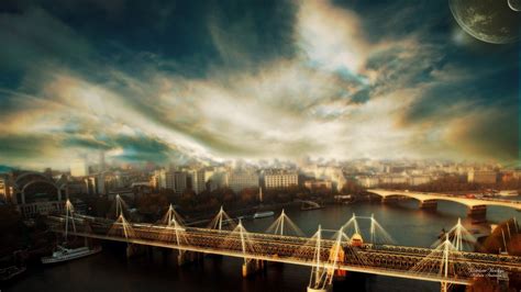 2560x1440 London Bridge River 1440p Resolution Wallpaper Hd City 4k