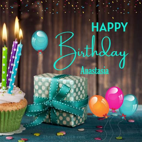 Hd Happy Birthday Anastasia Cake Images And Shayari