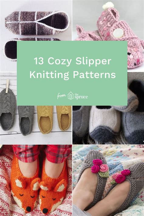 13 Cozy Slipper Knitting Patterns Felted Slippers Pattern Knitting