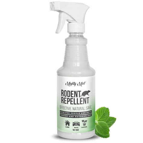 Mighty Mint 16oz Peppermint Oil Rodent Repellent Spray Non Toxic