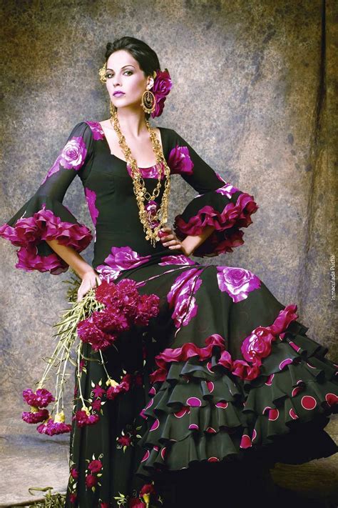 Flamenca Flamenco Dress Flamenco Costume Spanish Dress