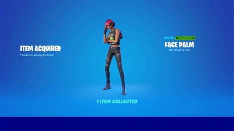 I Bought The Face Palm Emote In Fortnite Youtube