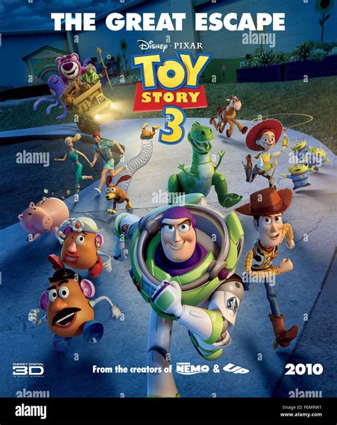 Release Date June 18 2010 Movie Title Toy Story 3 Studio Stock Photo