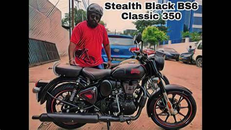 Classic 350 Bs6 Stealth Black Walk Aroundprice Bpc Youtube