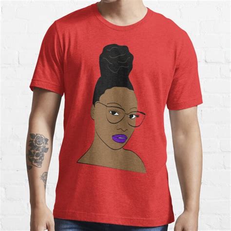 Afro Bun Top Knot Art T Shirt By Blackartmatters Redbubble Afro