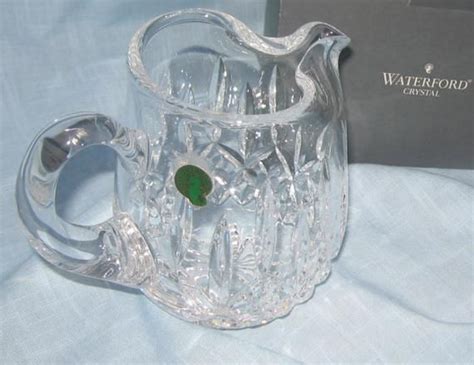 Waterford Crystal Vintage Lismore Water Pitcher In Box With Waterford