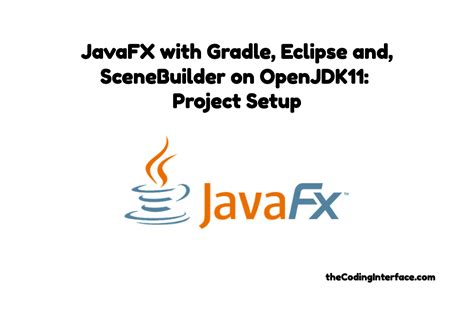 JavaFX With Gradle Eclipse And Scene Builder On OpenJDK11 Project