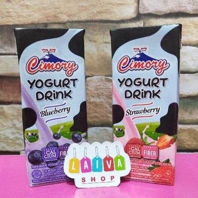 Jual Cimory Yogurt Drink Kotak Rasa Blueberry Strawberry 200ml 1pcs