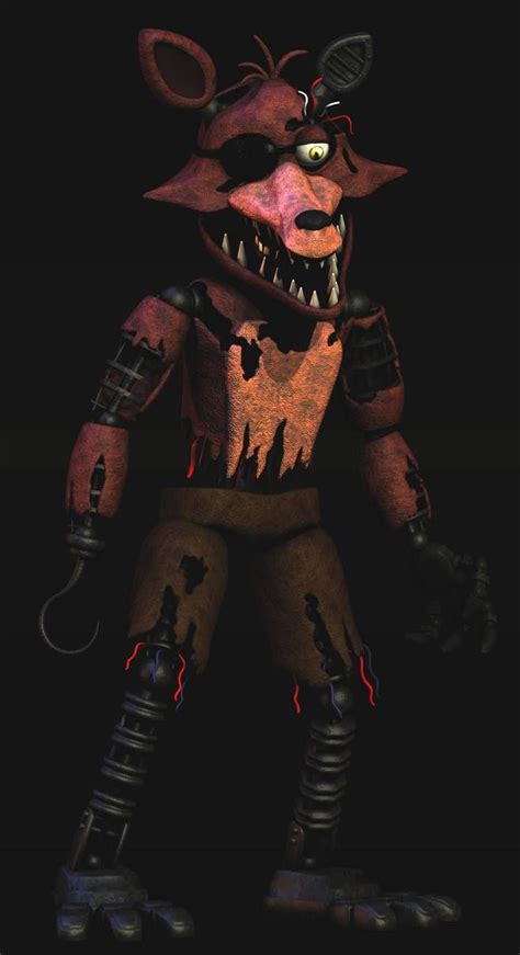 Fnaf Foxy Fnaf Sfm Grim Foxy Fullbody Render By Eliterobo On Sexiz Pix