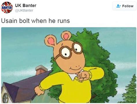Autrement dit, il est le nouveau détenteur de l'officieux. Rio 2016: Usain Bolt's winning grin spawns internet memes ...