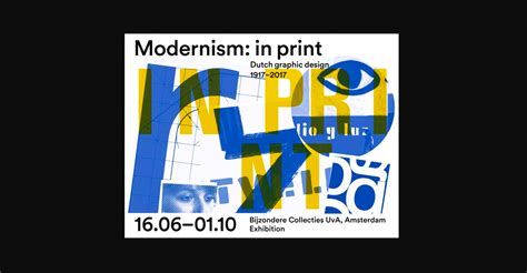 Modernism In Print Dutch Graphic Design 1917 2017 Scott Hournich