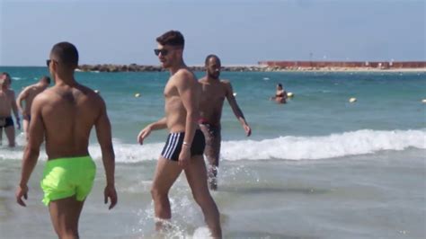 Gay Beach Tel Aviv Hilton Hotel Youtube