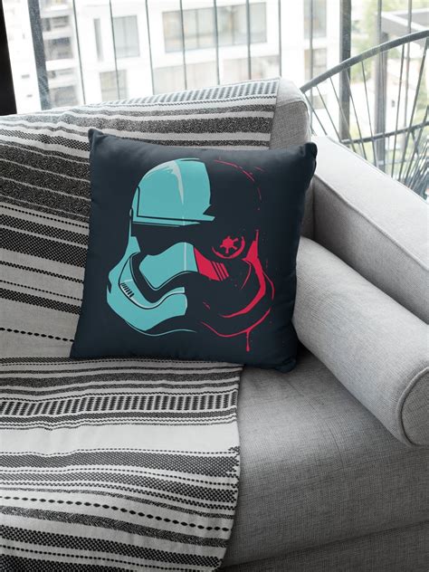 Stormtrooper Pillow Throw 4 Sizes Star Wars Pillow Custom Etsy