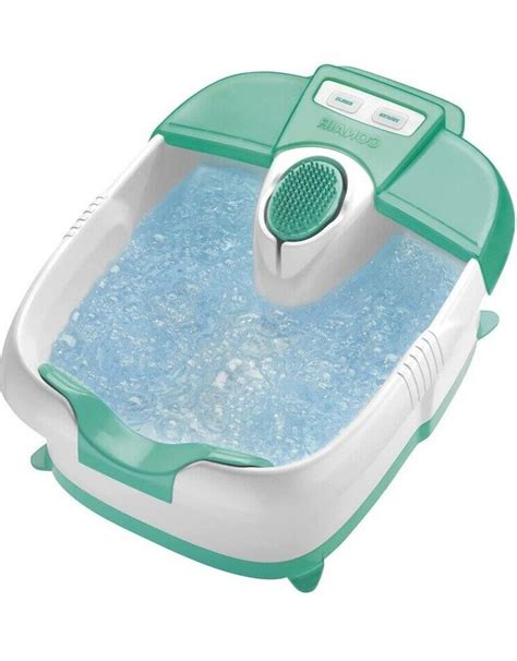 conair foot spa pedicure spa with massage bubbles