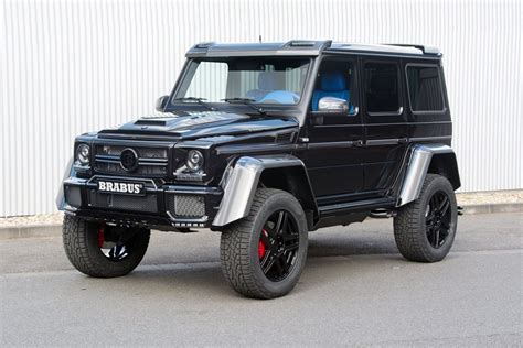 Brabus Mercedes G500 4x4 With Blue Interior