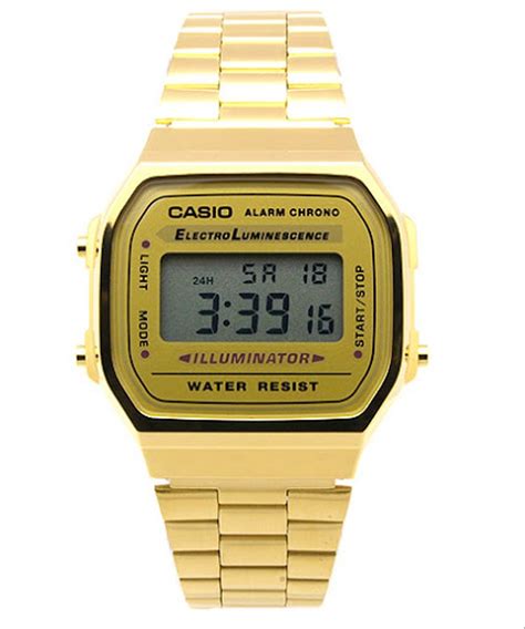 Daftar harga jam tangan casio pria original terbaru juni 2021. Jual Jam Tangan Casio Original Pria Wanita A-168WG-9 Jam ...