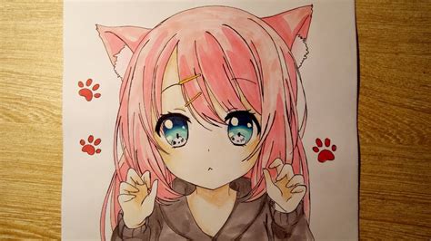 Hướng Dẫn Vẽ Anime Mèo Với độ Cuồng Nhiệt Và Tuyệt đẹp