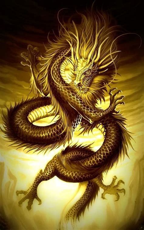 A Fierce Golden Dragon Dragon Artwork Fantasy Dragon Art Dragon Artwork