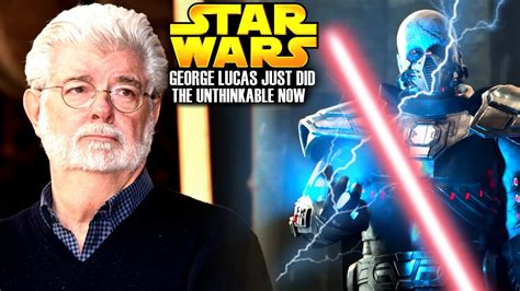George Lucas Just Did The Unthinkable For Star Wars Our Dream Came
