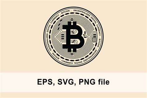 Bitcoin Svg File By North Sea Studio Thehungryjpeg