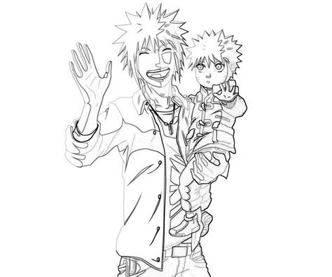 Search through more than 50000 coloring pages. Naruto Minato And Naruto | Mario