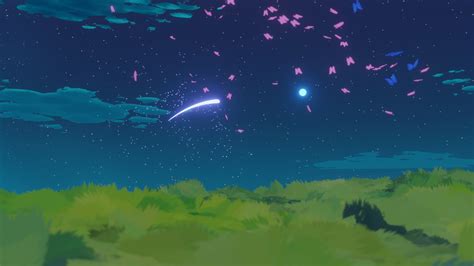Shan Shanmugam Anime Night Sky Animation