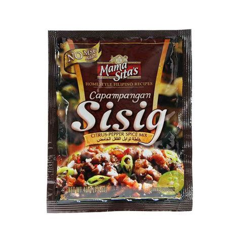 Mama Sitas Citrus Pepper Mix Sisig 40g Online At Best Price