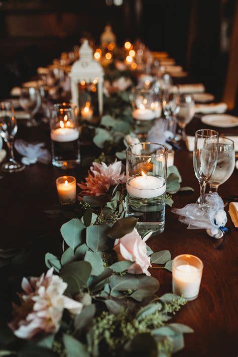 Photos — Gatherings By Elle Candle Wedding Centerpieces Rustic