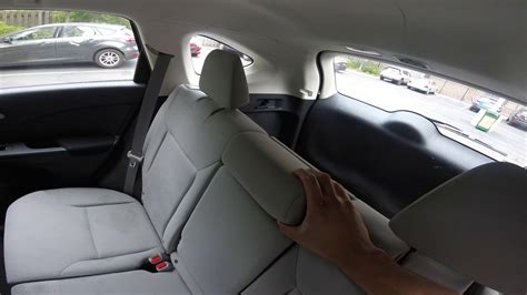 Fold Down Back Seats In Honda Cr V Youtube