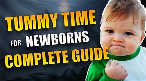 Tummy Time For Newborns Complete Guide Youtube