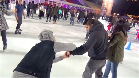 Holding Peoples Hand While Ice Skating Youtube