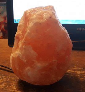 These salt crystals originally absorb water molecules, along with all the dust, pollens, smoke and other particles from the air. Himalayan Salt Lamp Review