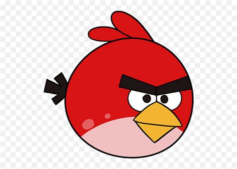 Easy Simple Drawings Of Angry Birds Angry Birds Red Png Angery Transparent Free Transparent