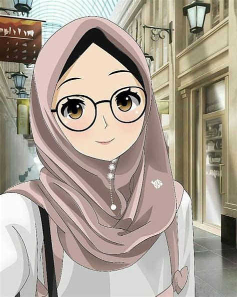 Animasi Hijab Kartun Muslimah Model Hijab Terbaru