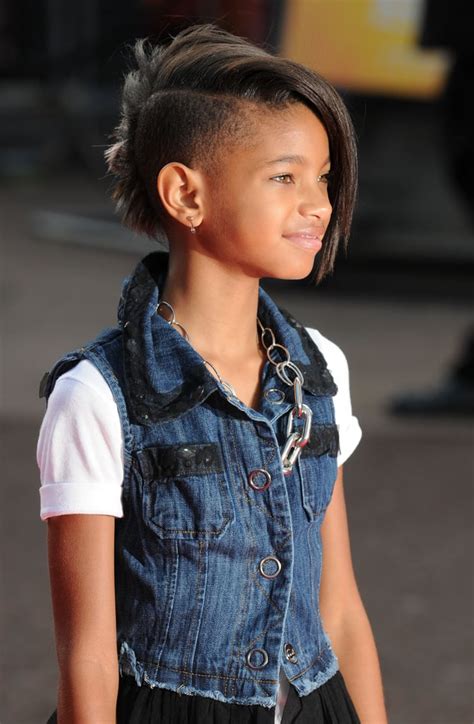 Another Example Of Willow With A Half Shaved Head Looking Fierce