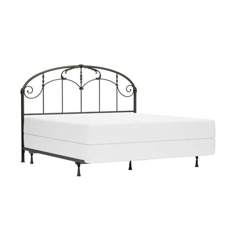 Hillsdale Furniture Jacqueline King Headboard Silver 1293hkr The Home Depot