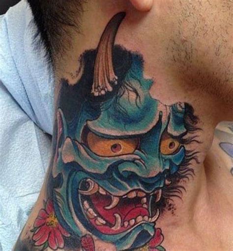 Hình xăm mặt quỷ biểu tượng cho sự biết lỗi và mong muốn được hoàn thiện bản thân. Hình Xăm Mặt Quỷ Nửa Lưng Đẹp Nhất ️ Tattoo Full Lưng