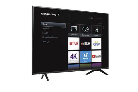 A great deal if it's on sale. Sharp 60" 4K UHD HDR LED Roku Smart TV - (R6003) | Walmart ...
