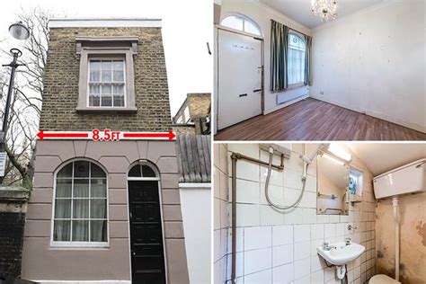Tiny London Home That Has Just Four Rooms And Is Only 85ft Wide Sells