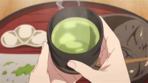 Tea Rokuhoudou Yotsuiro Biyori Episode 2 Kawaii Food Matcha Roll