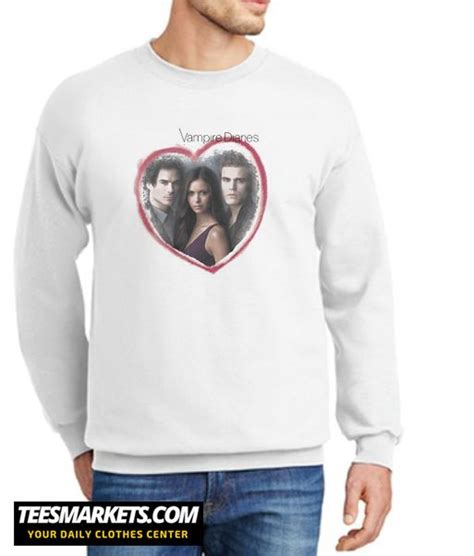 Vampire Diaries New Sweatshirt Sweatshirts Print Clothes Sweatshirt