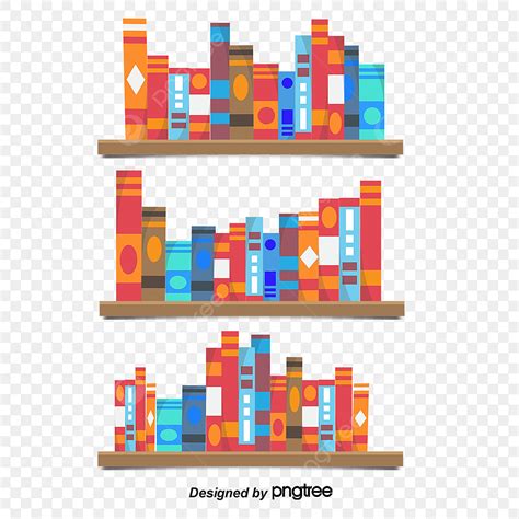 Bookshelf Png Picture Bookshelf Books Vector Books Png Image For