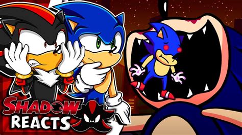Sonic And Shadow Reacts To Sonicexe Vs Sunky Friday Night Funkin