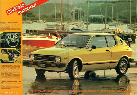 Daihatsu Charade G10 Runabout Catálogo en español 1979 VeoAutos cl