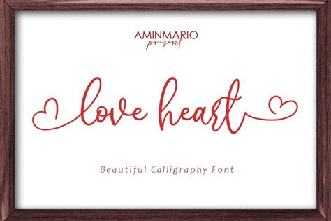 Love Heart Font