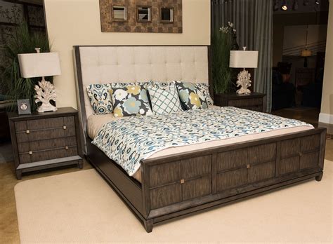 This traditional yet transitional collection displays architectural. Regency Upholstered Bedroom Set Klaussner | Furniture Cart