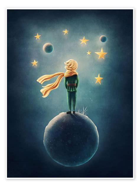The Little Prince Print By Elena Schweitzer Posterlounge